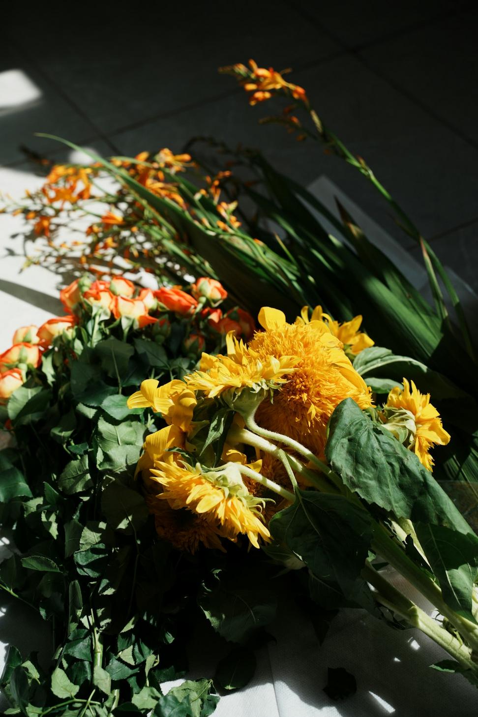 Casket flowers